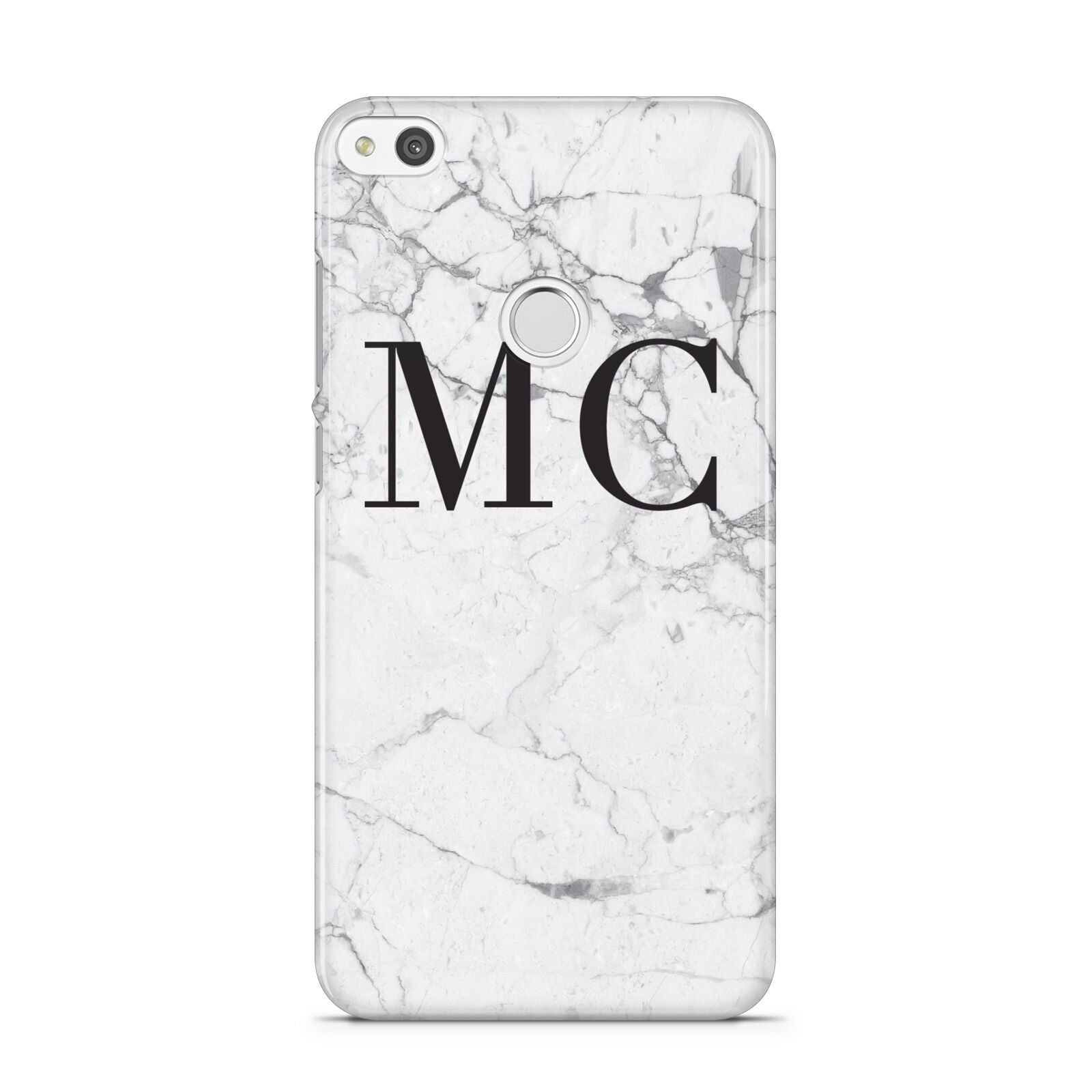 Personalised Marble Initials Huawei P8 Lite Case