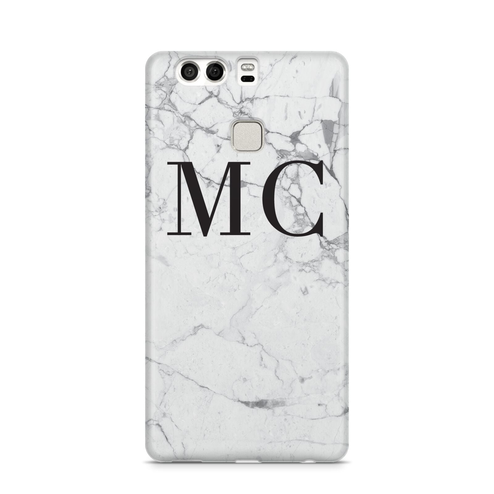 Personalised Marble Initials Huawei P9 Case