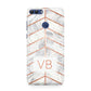 Personalised Marble Initials Shapes Huawei P Smart Case