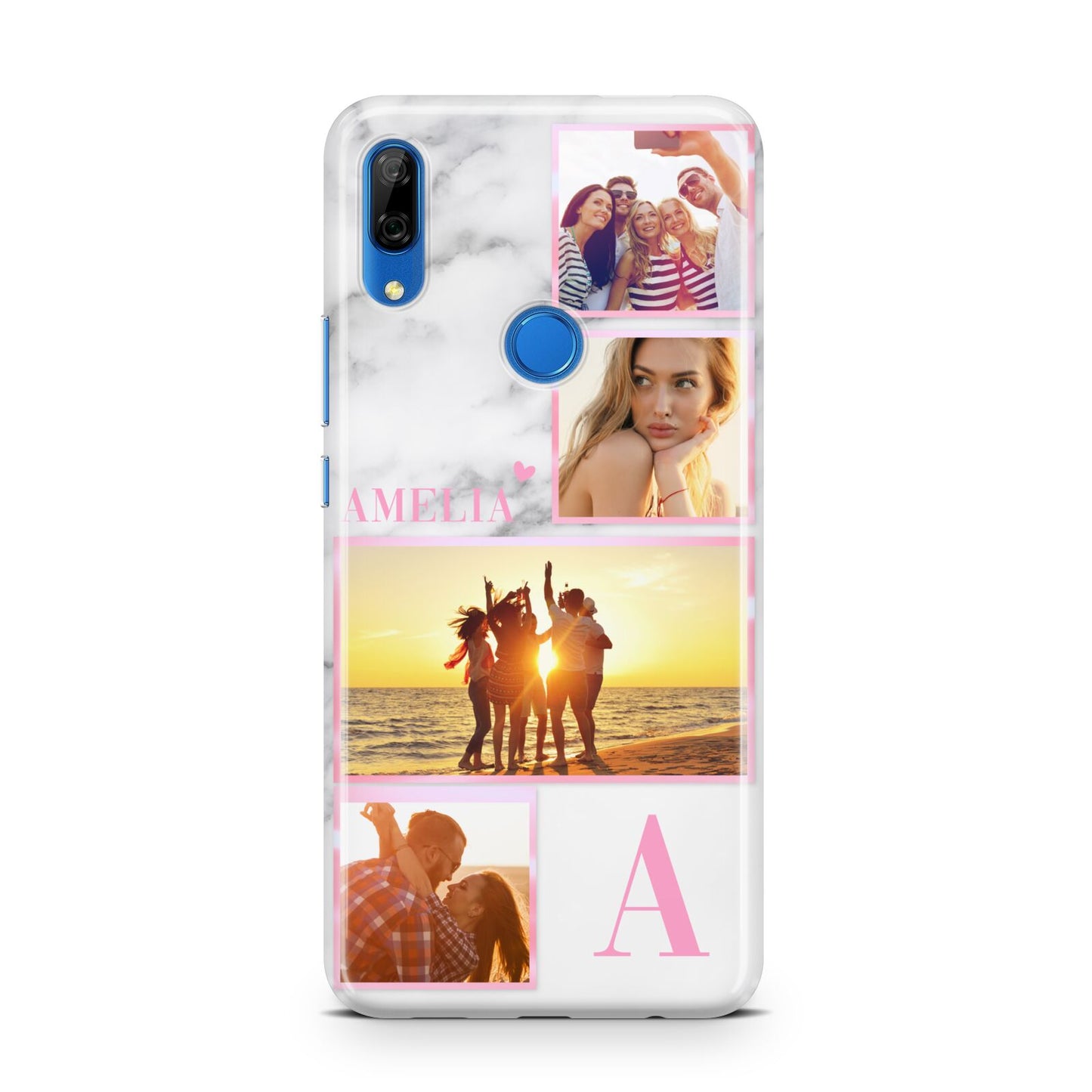 Personalised Marble Photo Collage Huawei P Smart Z