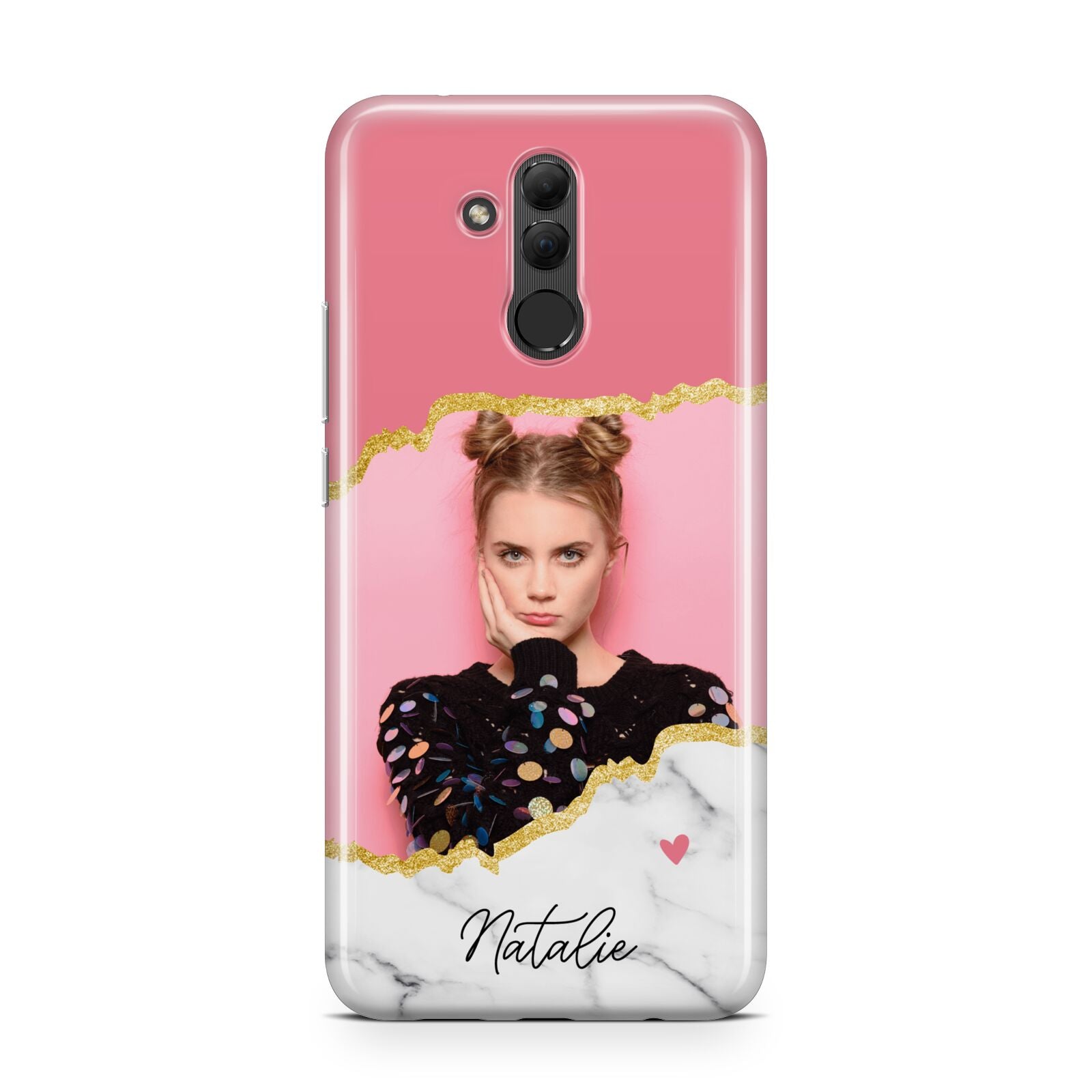 Personalised Marble Photo Huawei Mate 20 Lite