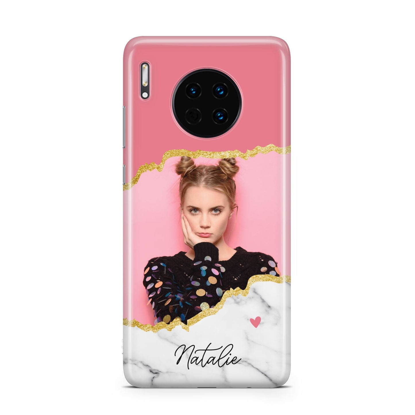 Personalised Marble Photo Huawei Mate 30