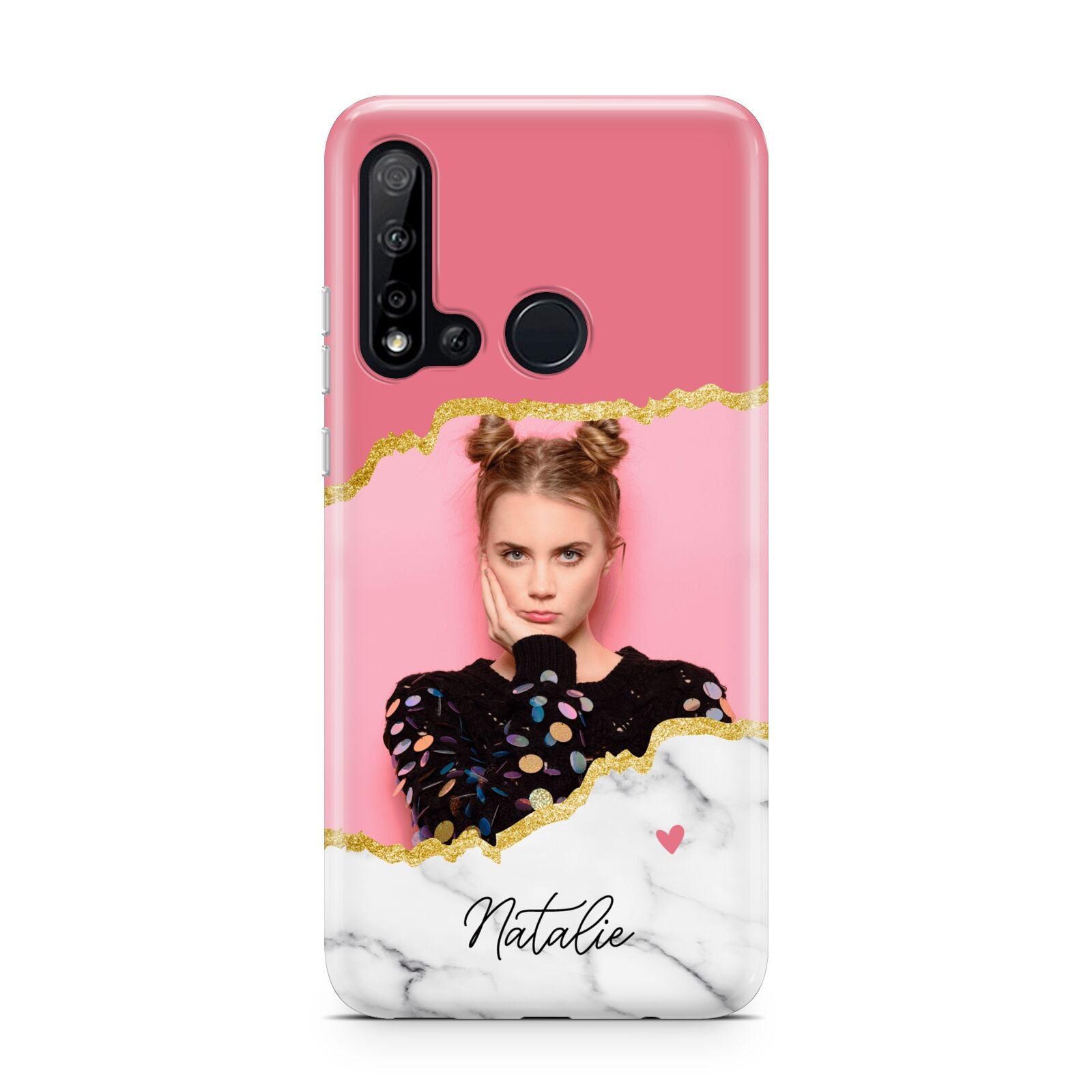 Personalised Marble Photo Huawei P20 Lite 5G Phone Case