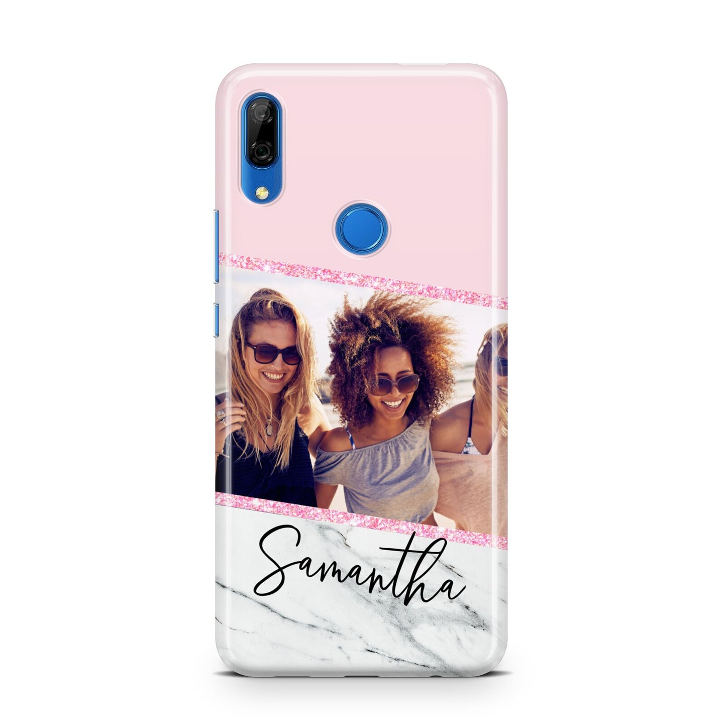 Personalised Marble Photo Name Huawei P Smart Z