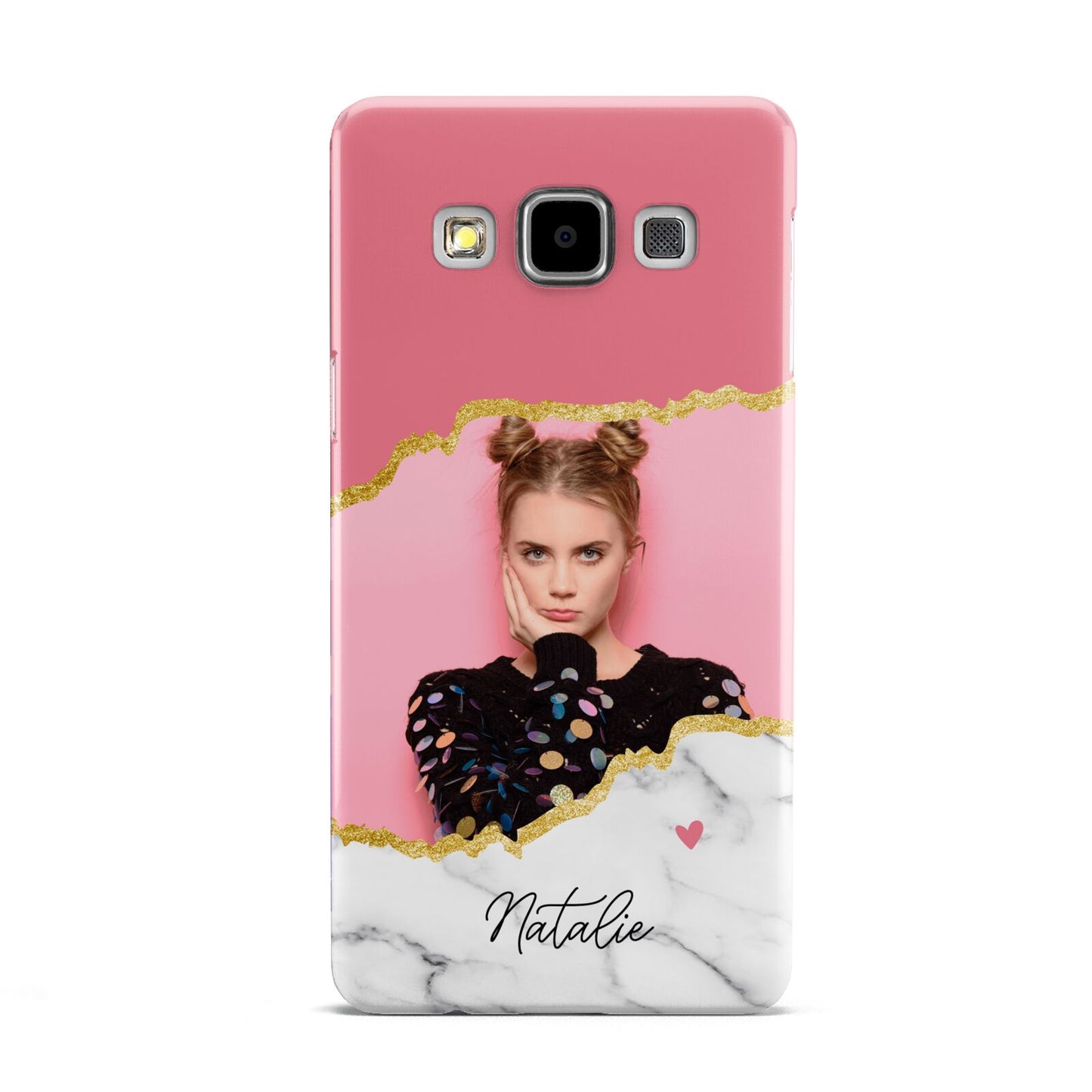 Personalised Marble Photo Samsung Galaxy A5 Case