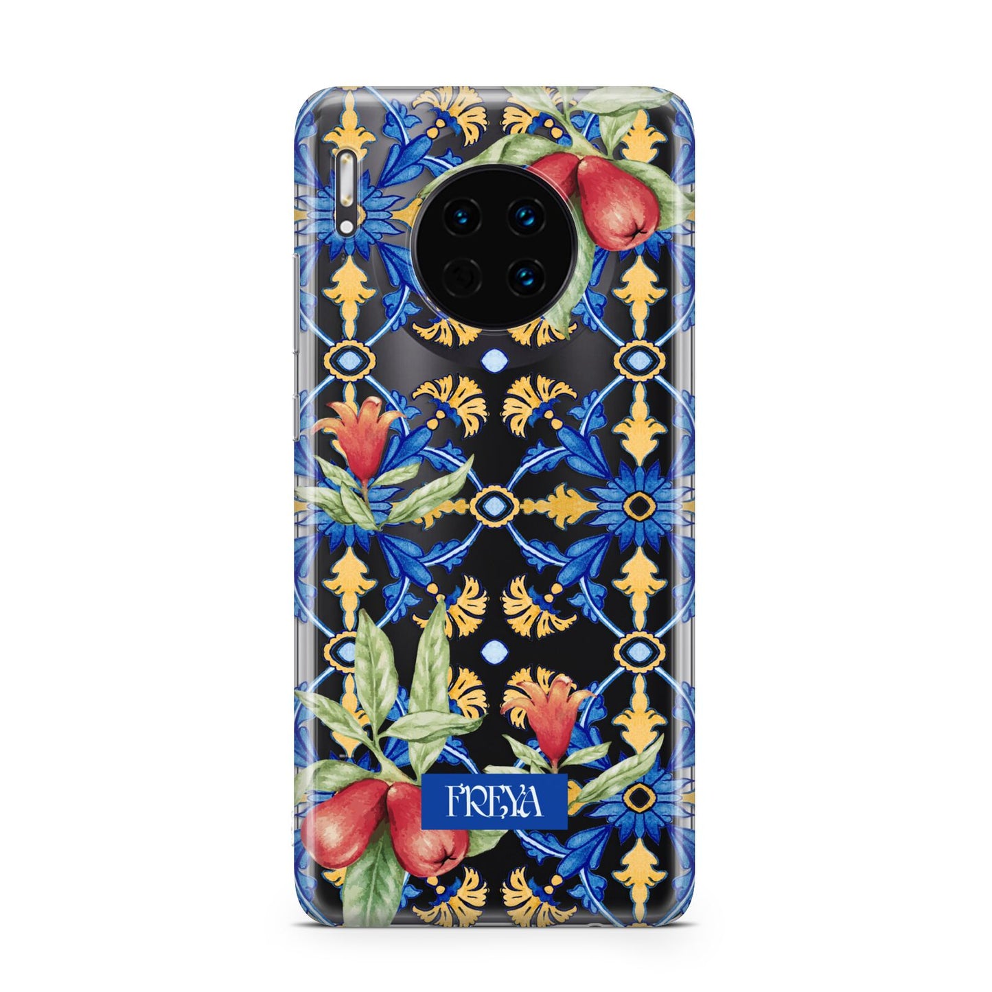 Personalised Mediterranean Fruit and Tiles Huawei Mate 30