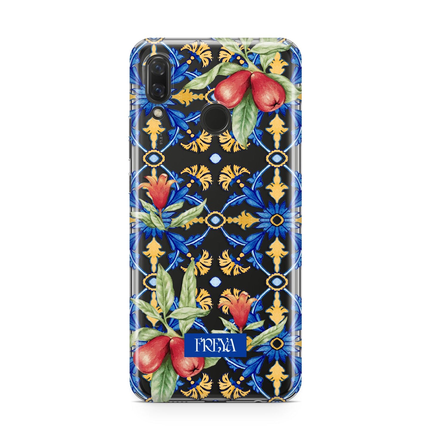 Personalised Mediterranean Fruit and Tiles Huawei Nova 3 Phone Case