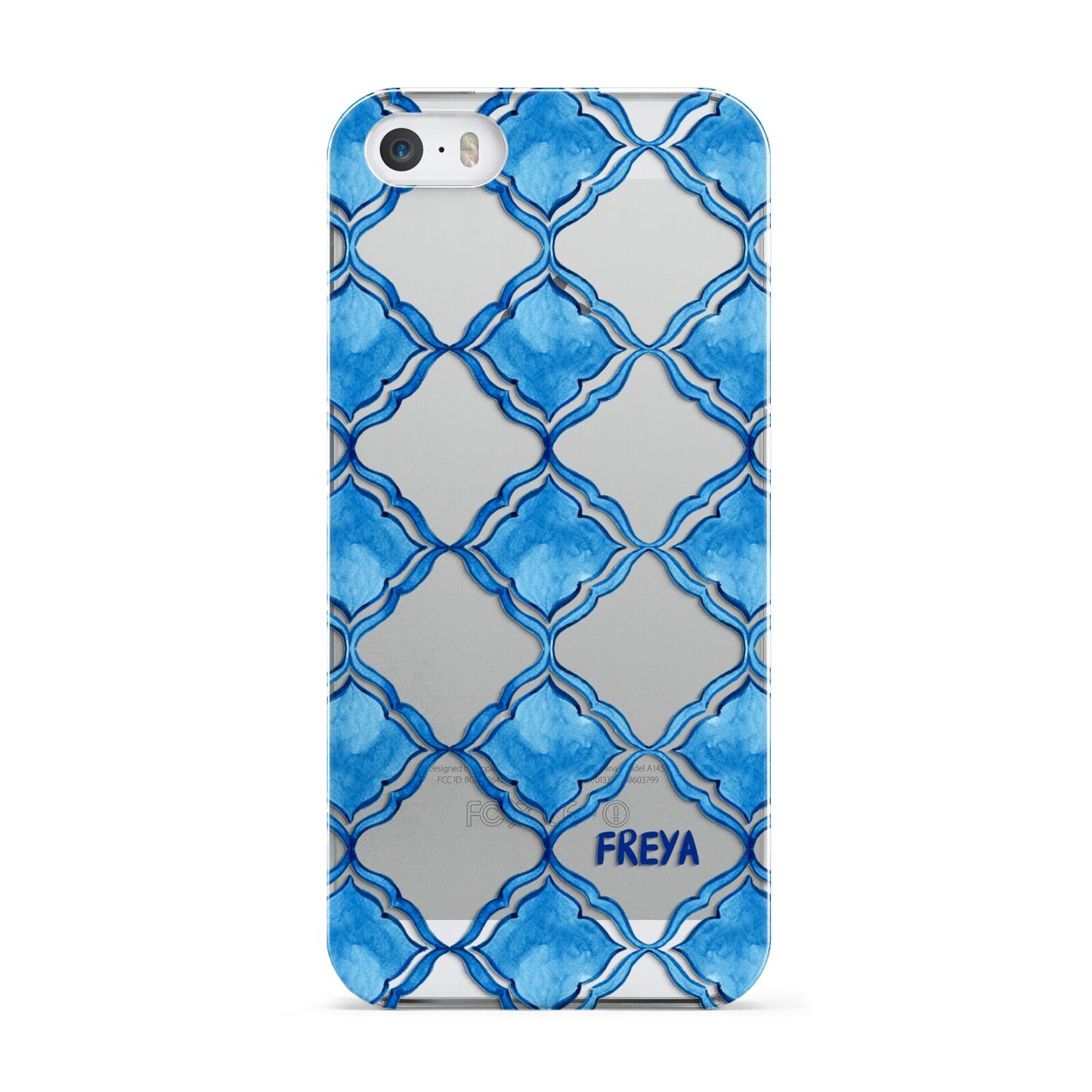 Personalised Mediterranean Tiles Apple iPhone 5 Case