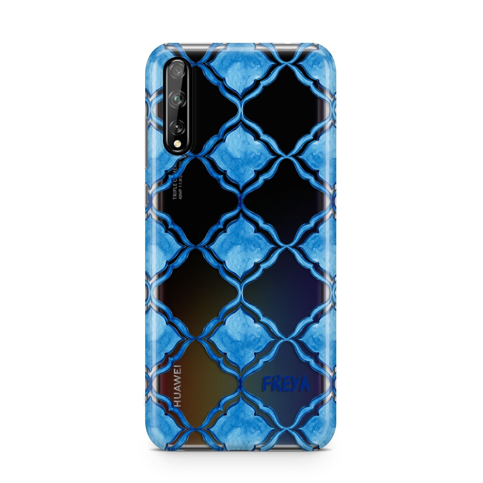 Personalised Mediterranean Tiles Huawei Enjoy 10s Phone Case