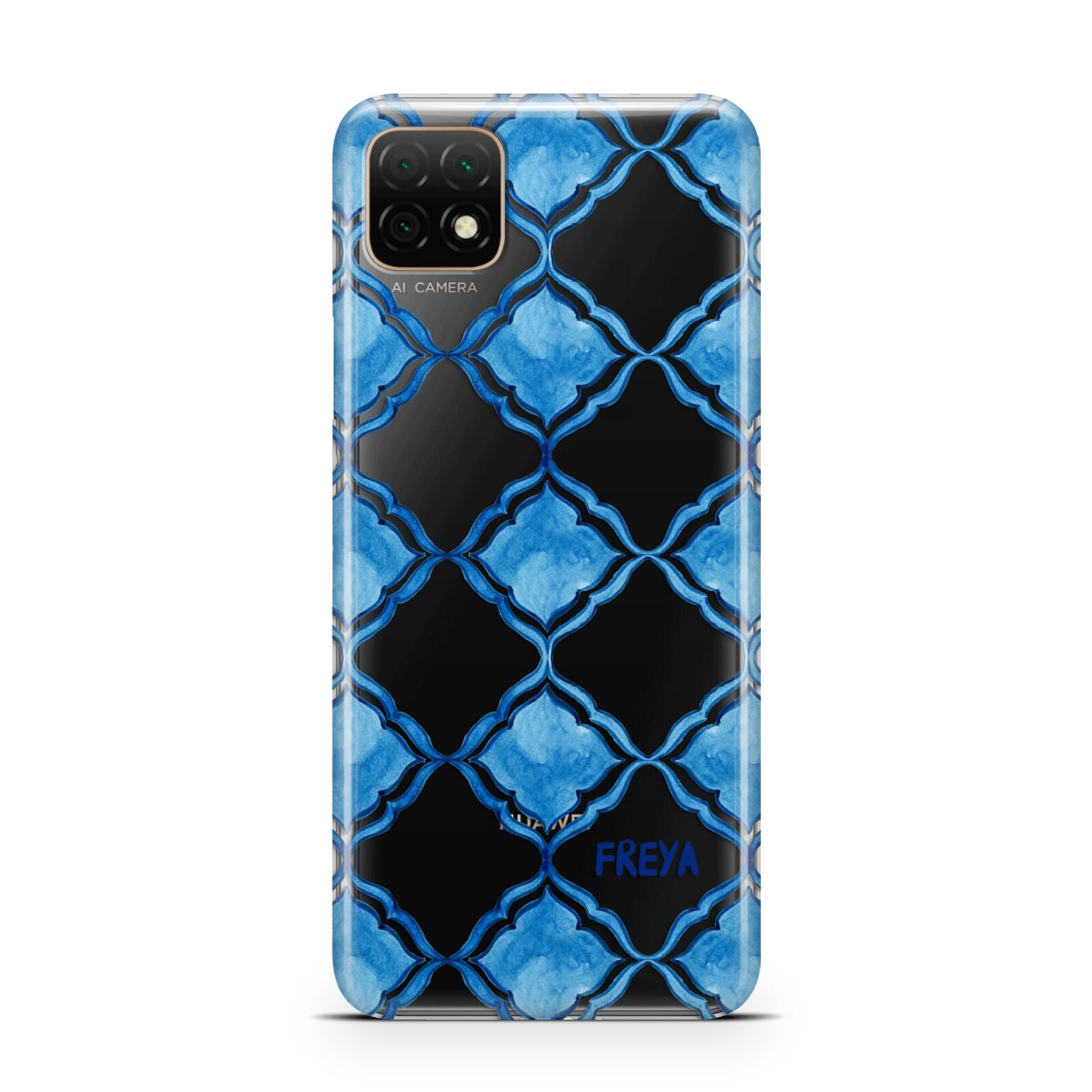 Personalised Mediterranean Tiles Huawei Enjoy 20 Phone Case