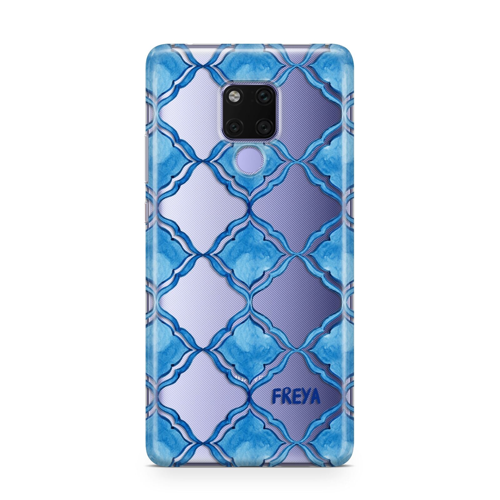 Personalised Mediterranean Tiles Huawei Mate 20X Phone Case