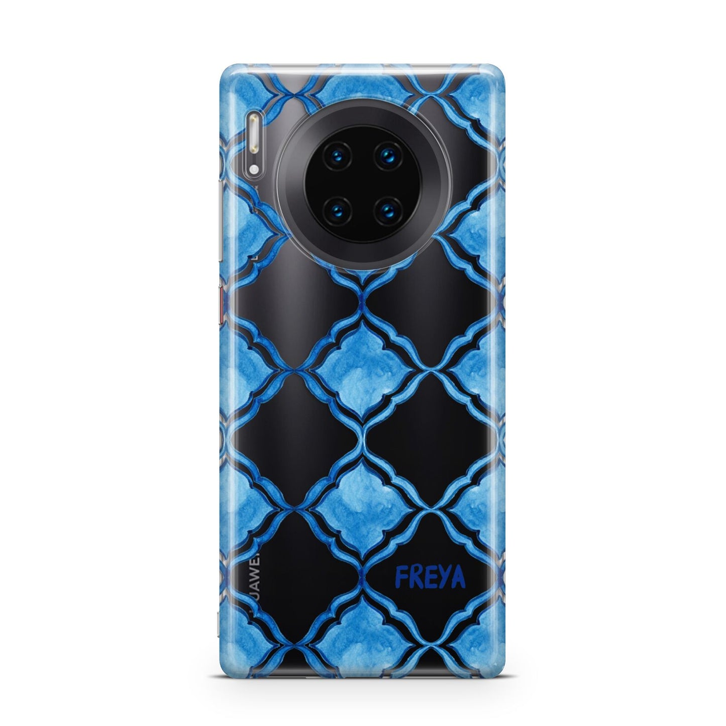 Personalised Mediterranean Tiles Huawei Mate 30 Pro Phone Case