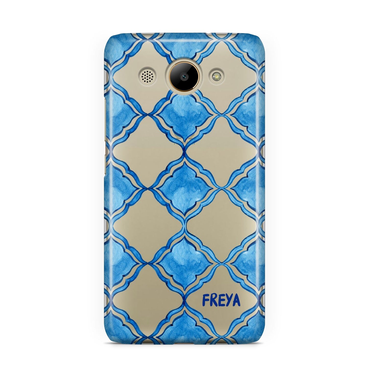 Personalised Mediterranean Tiles Huawei Y3 2017