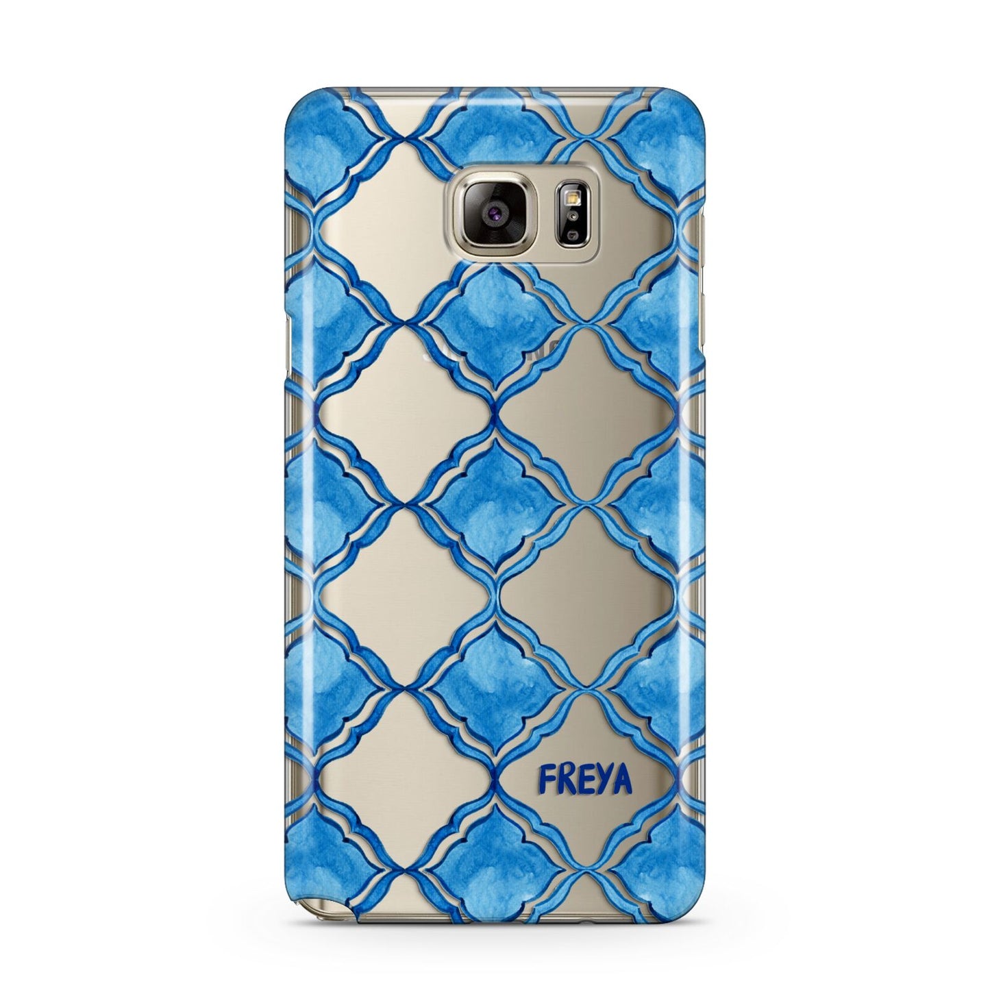 Personalised Mediterranean Tiles Samsung Galaxy Note 5 Case