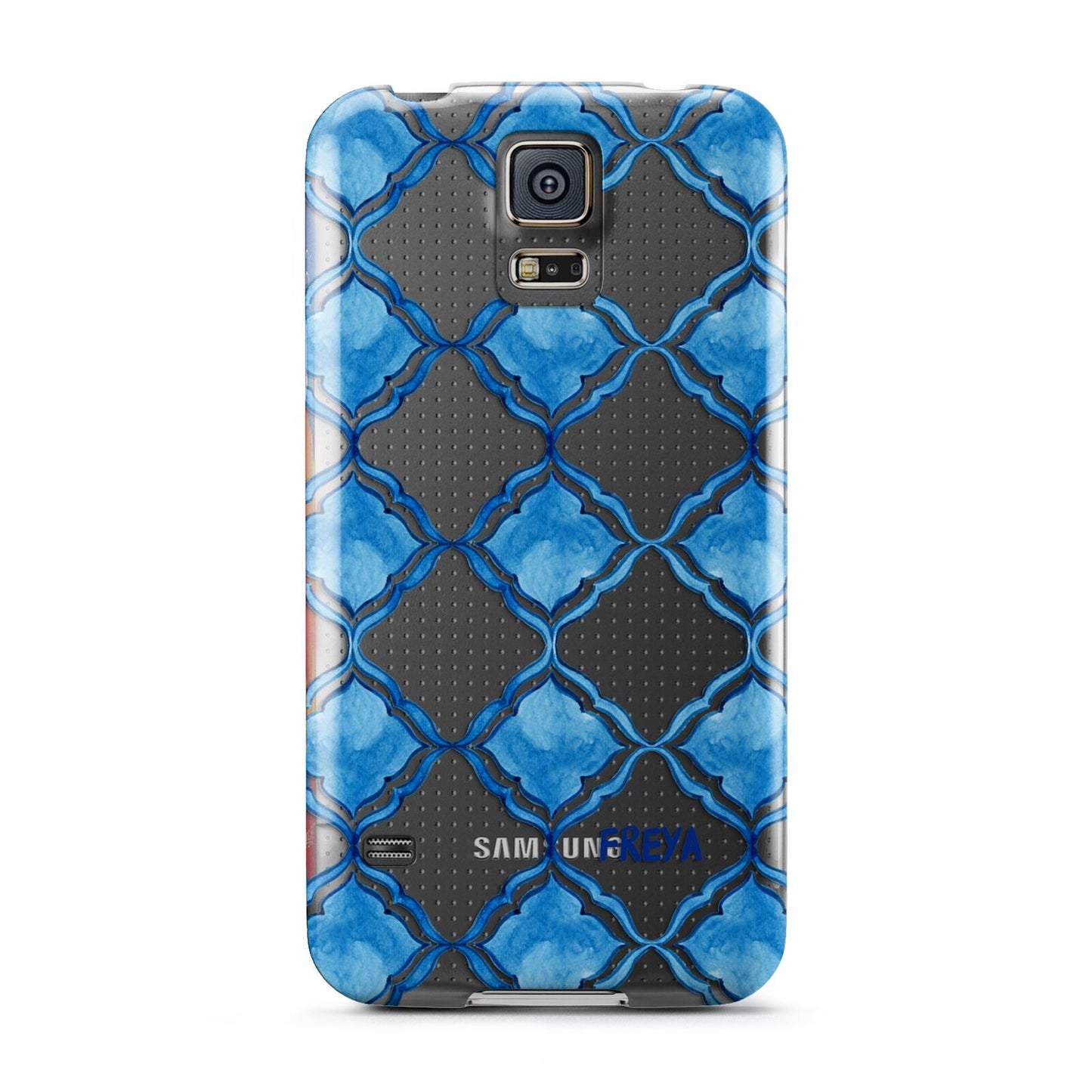 Personalised Mediterranean Tiles Samsung Galaxy S5 Case