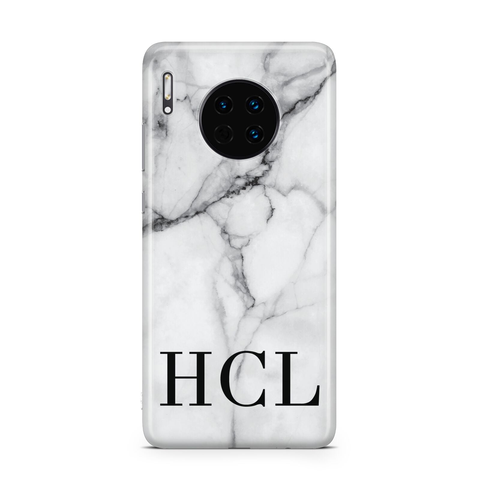 Personalised Medium Marble Initials Huawei Mate 30