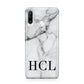 Personalised Medium Marble Initials Huawei P30 Lite Phone Case