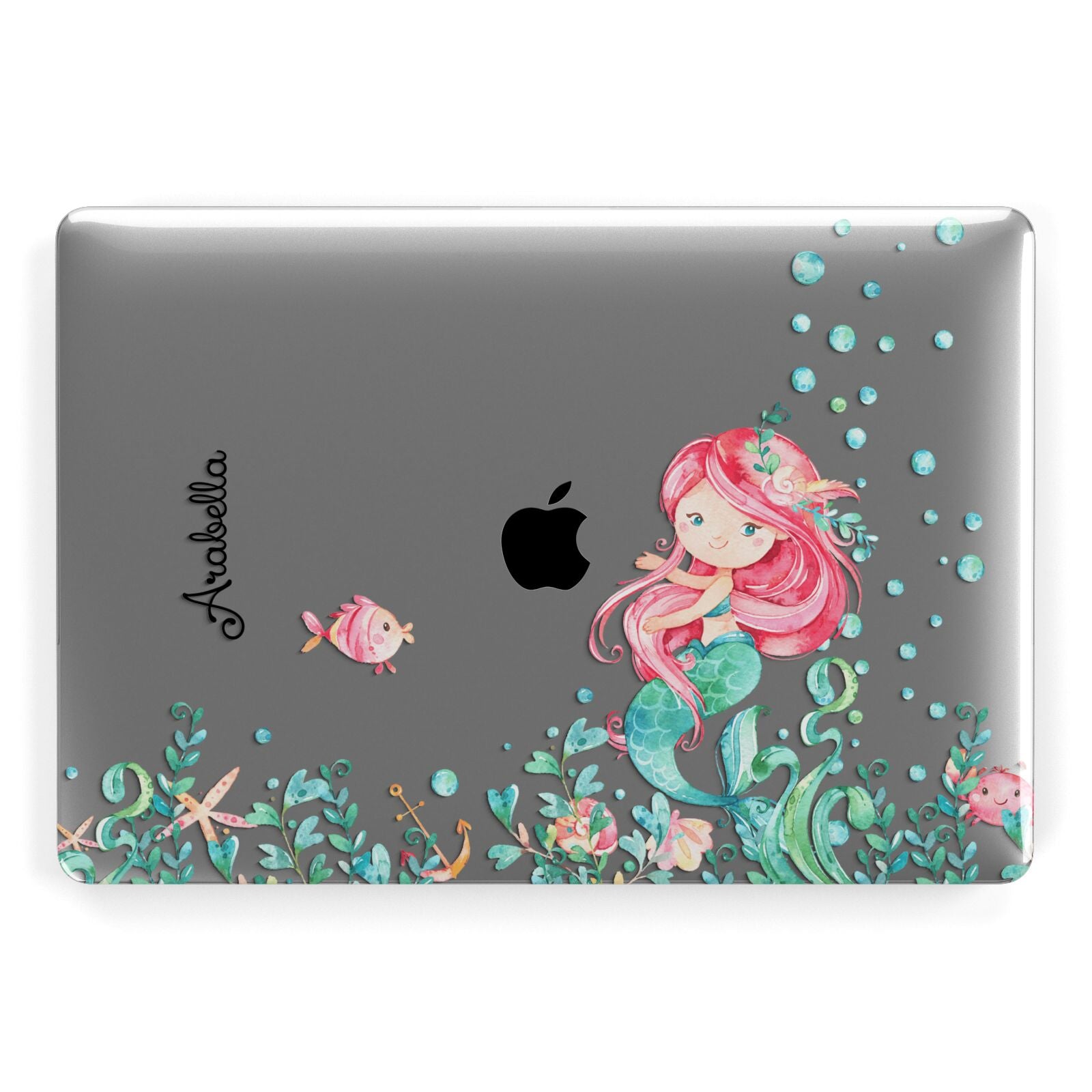 Personalised Mermaid Apple MacBook Case