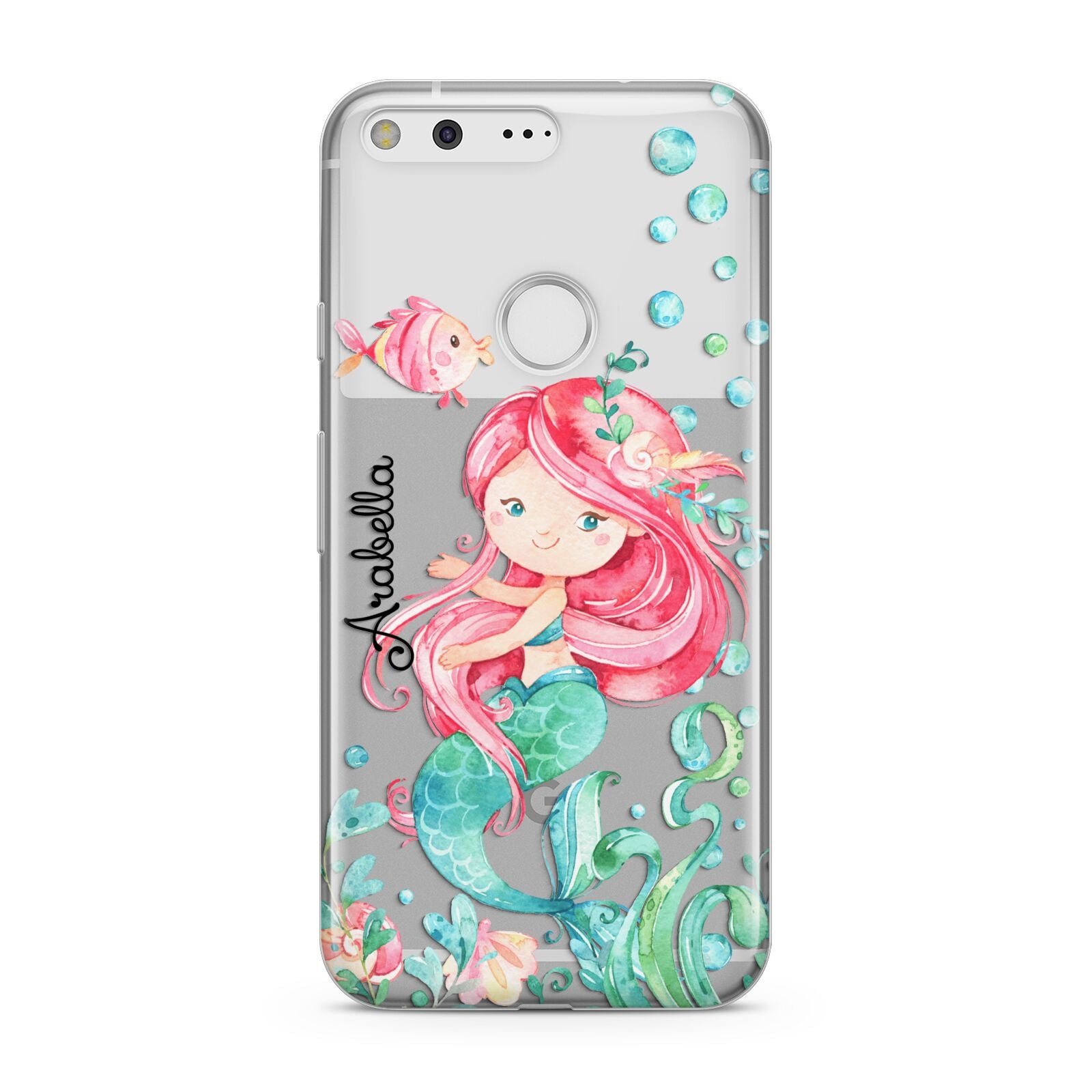 Personalised Mermaid Google Pixel Case