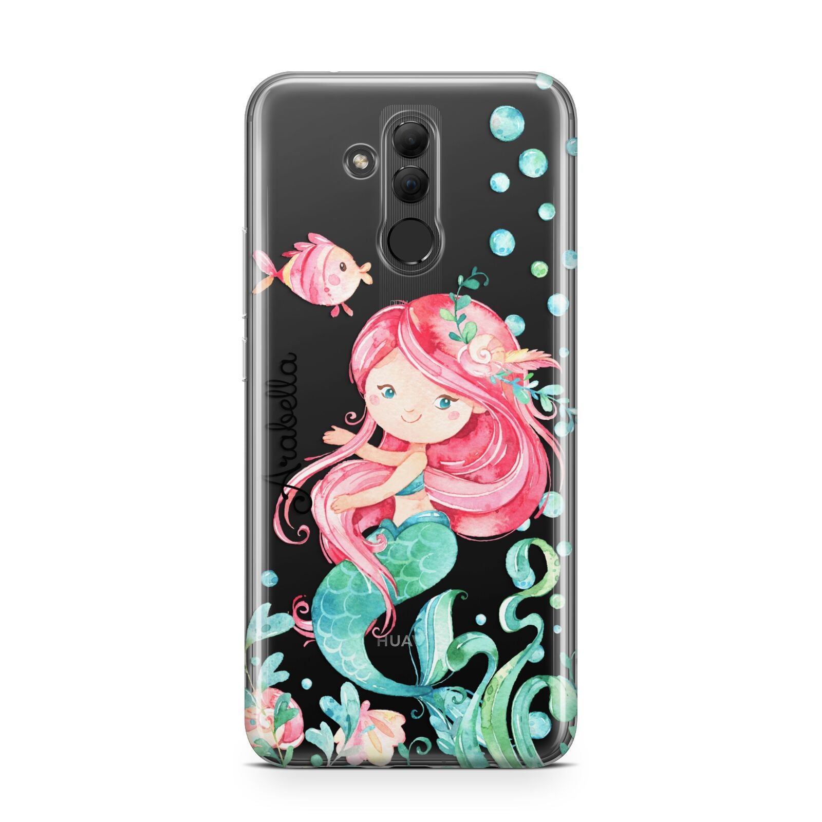 Personalised Mermaid Huawei Mate 20 Lite