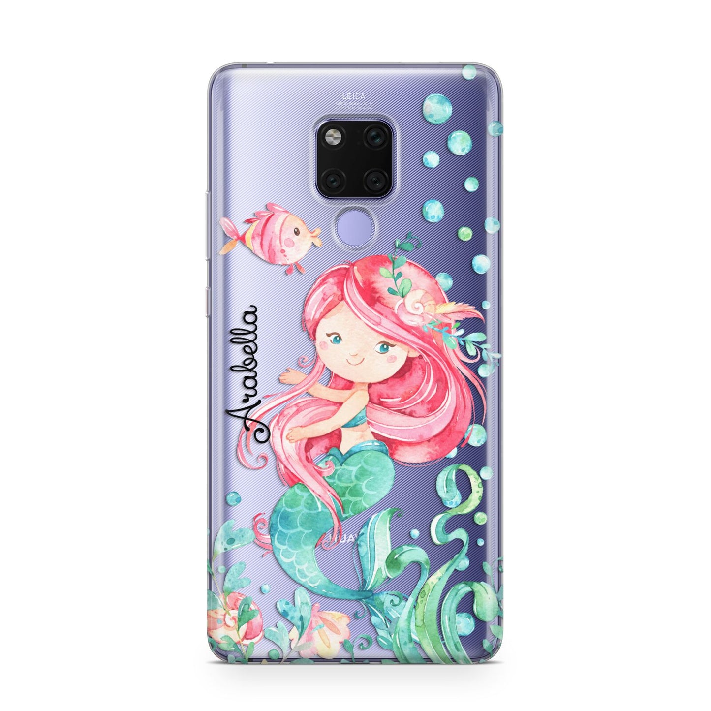 Personalised Mermaid Huawei Mate 20X Phone Case