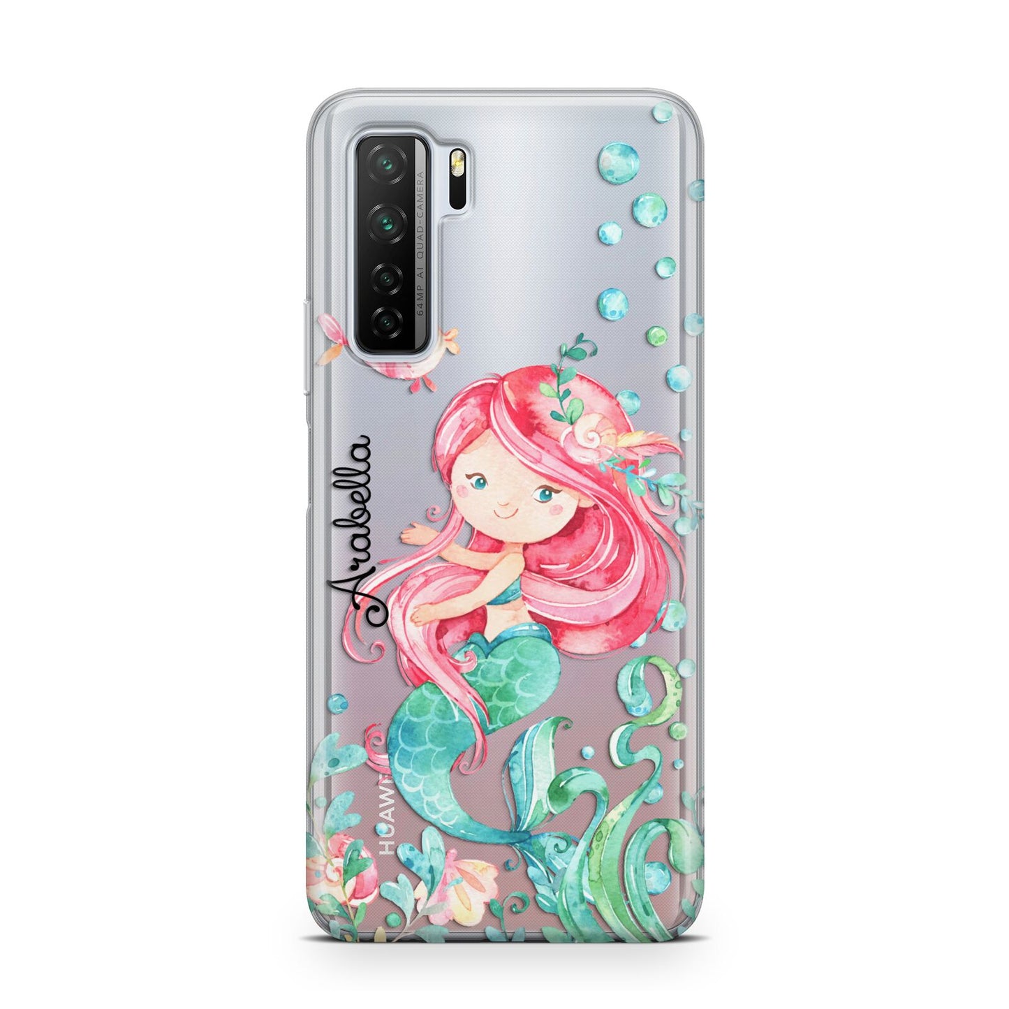 Personalised Mermaid Huawei P40 Lite 5G Phone Case