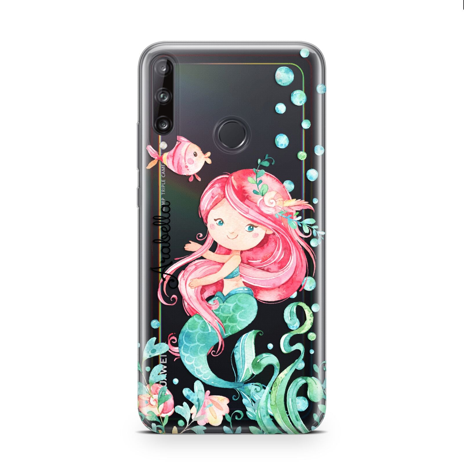 Personalised Mermaid Huawei P40 Lite E Phone Case