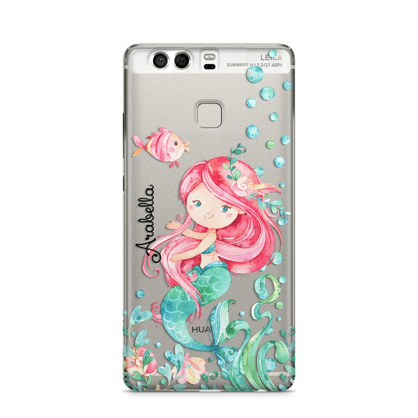 Personalised Mermaid Huawei P9 Case