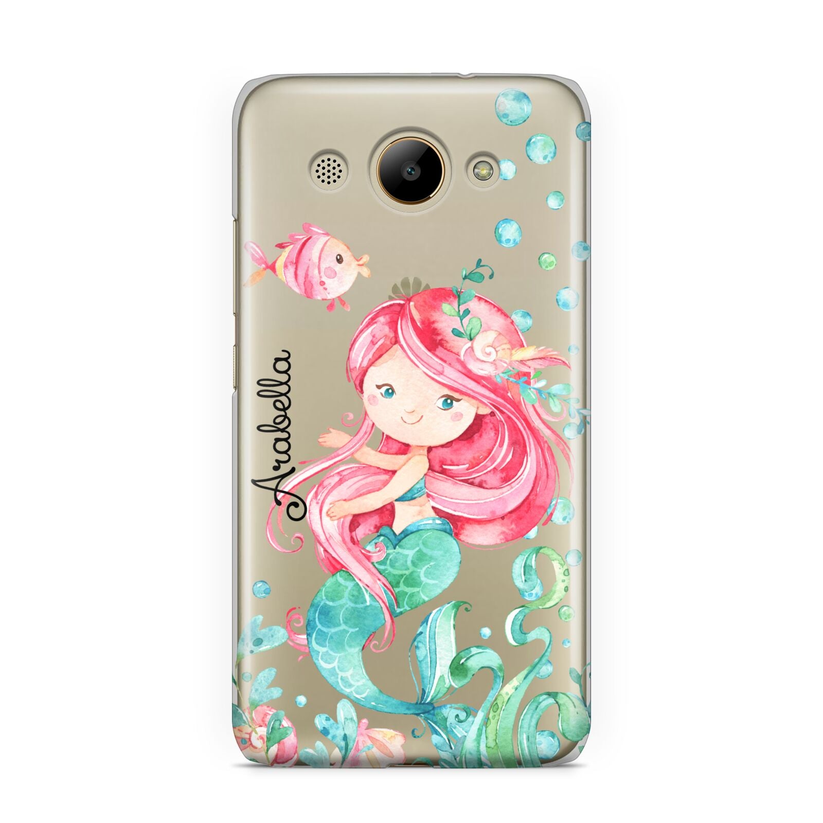 Personalised Mermaid Huawei Y3 2017