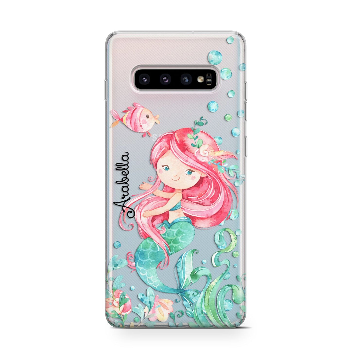 Personalised Mermaid Protective Samsung Galaxy Case