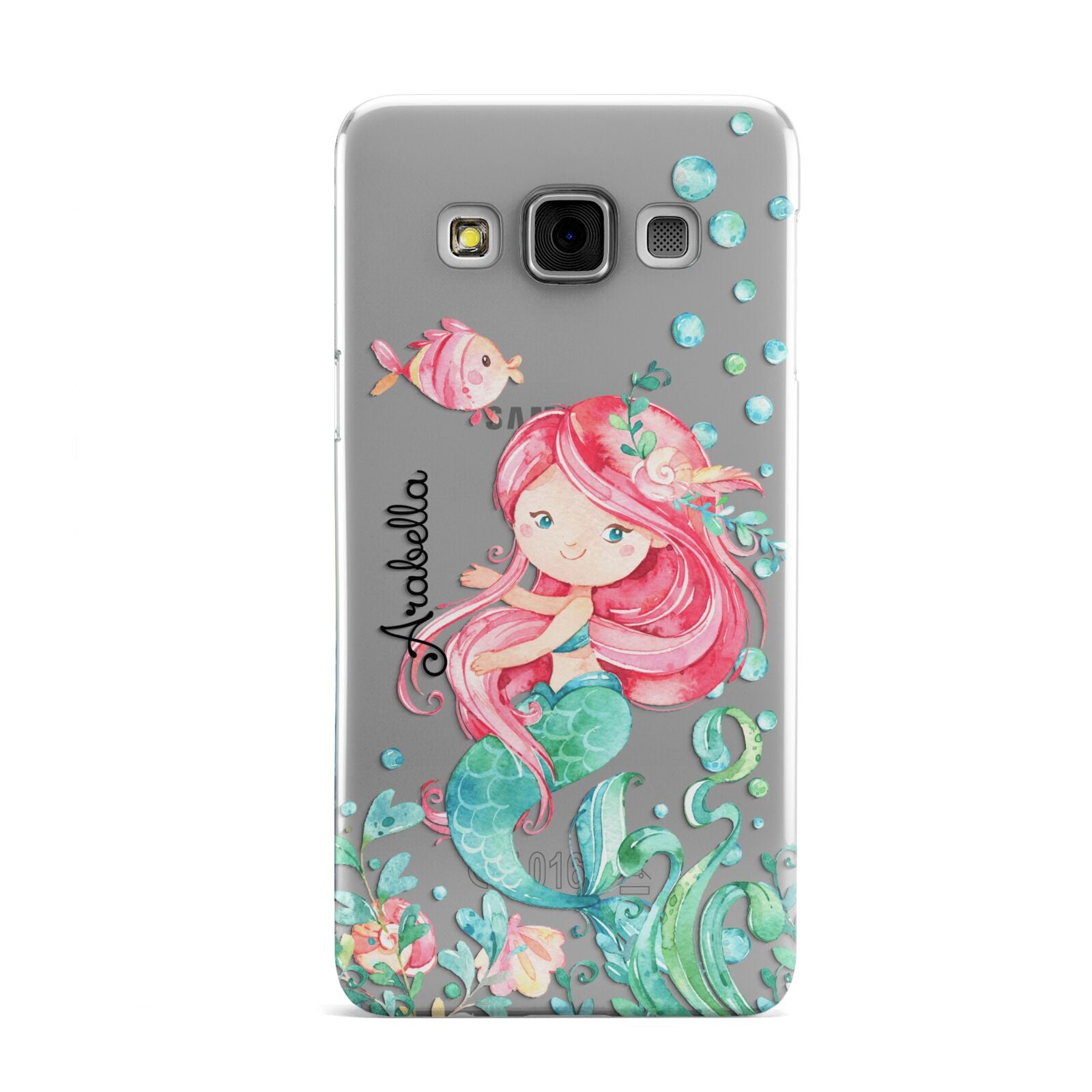 Personalised Mermaid Samsung Galaxy A3 Case