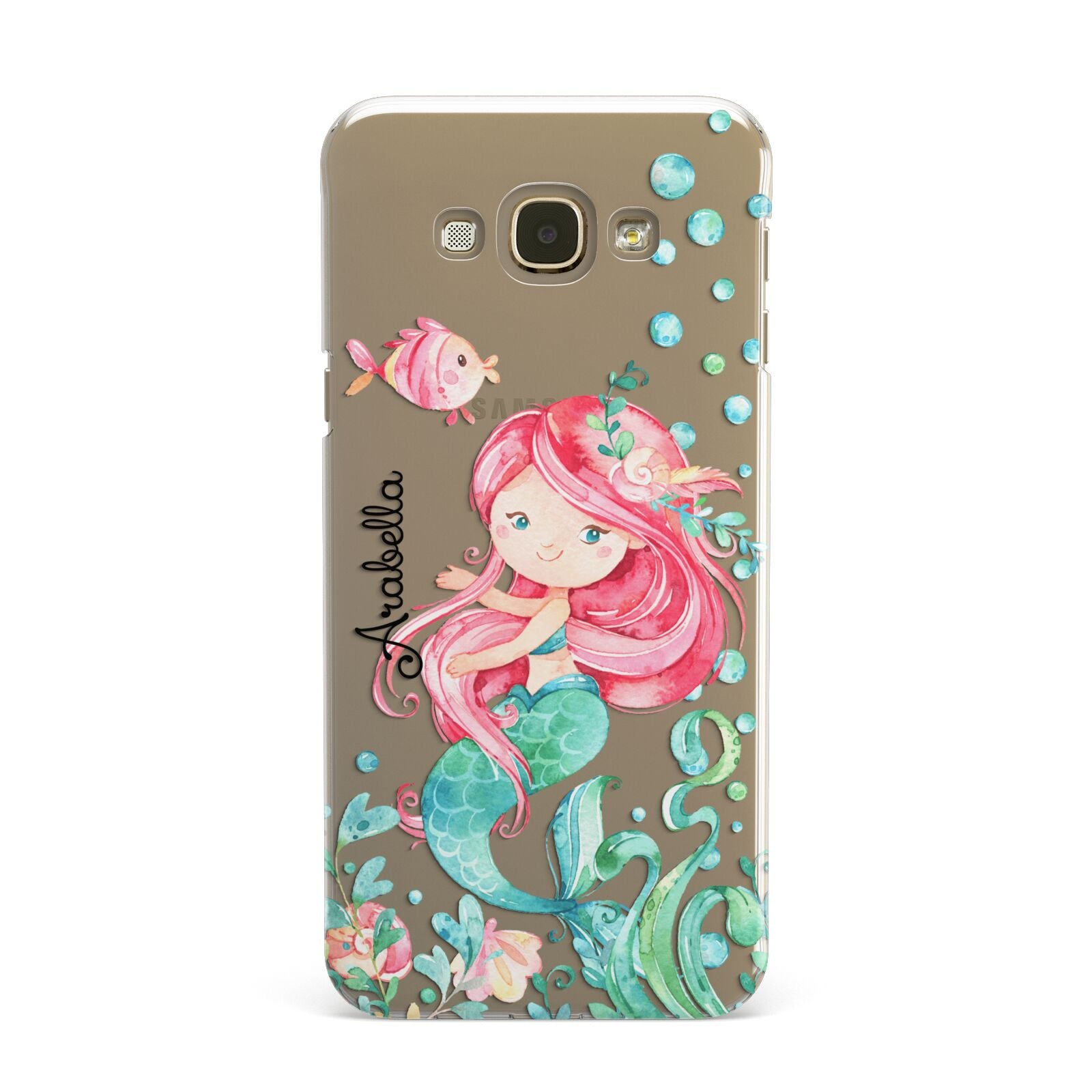 Personalised Mermaid Samsung Galaxy A8 Case