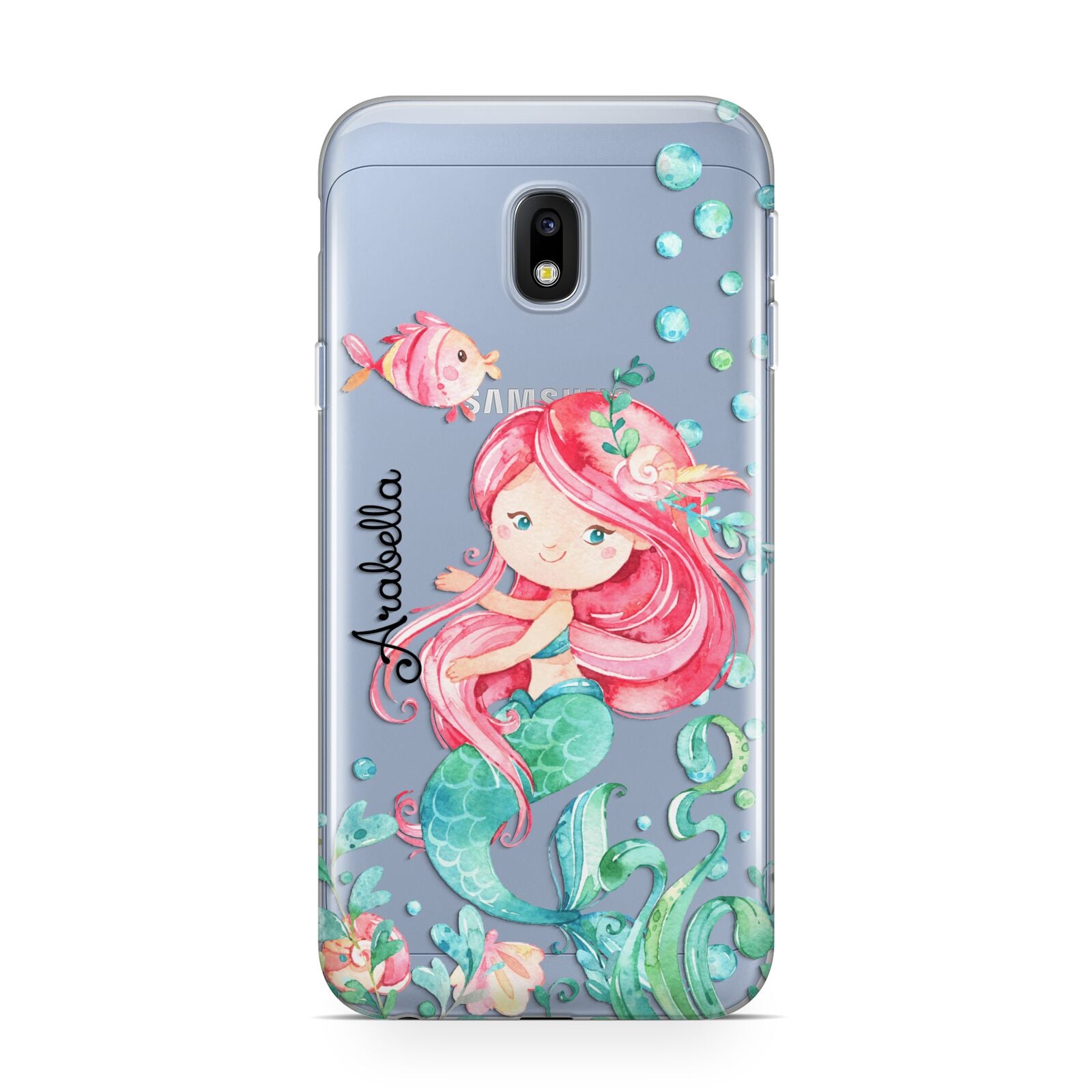 Personalised Mermaid Samsung Galaxy J3 2017 Case