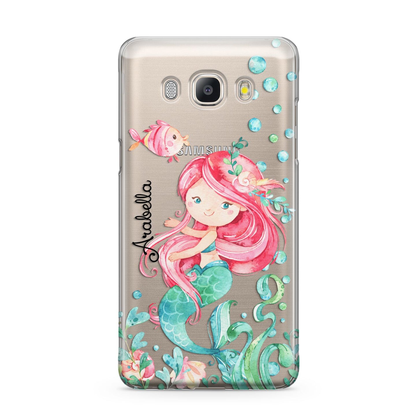 Personalised Mermaid Samsung Galaxy J5 2016 Case