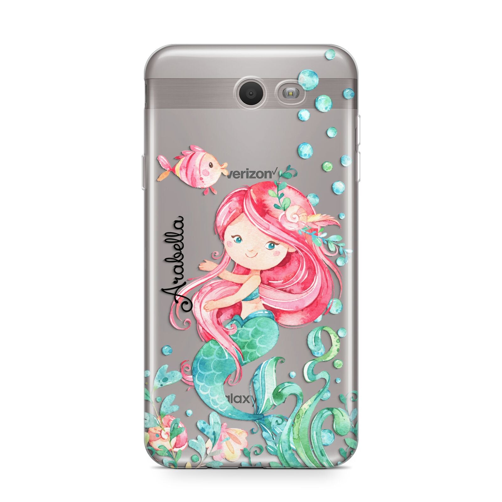 Personalised Mermaid Samsung Galaxy J7 2017 Case