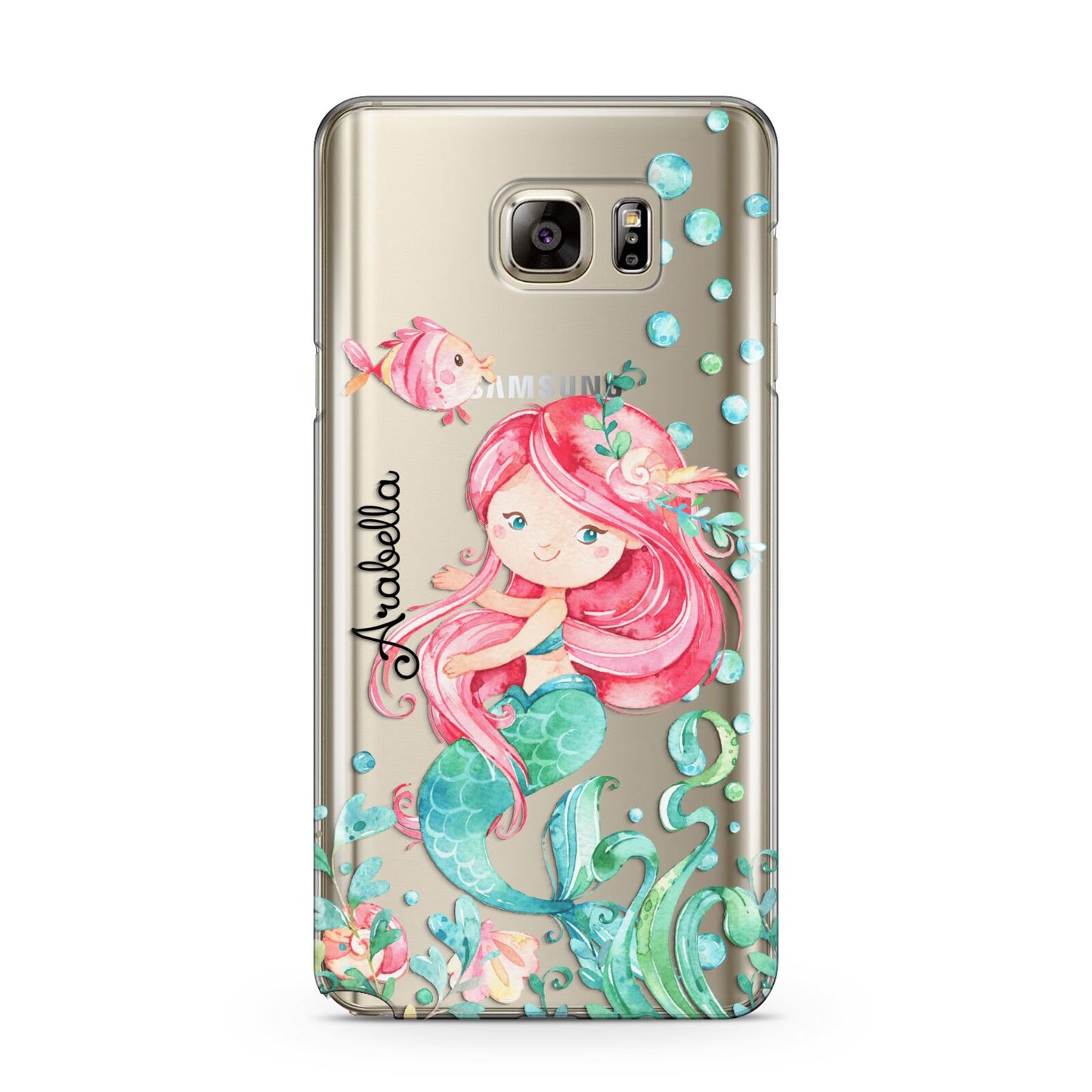 Personalised Mermaid Samsung Galaxy Note 5 Case