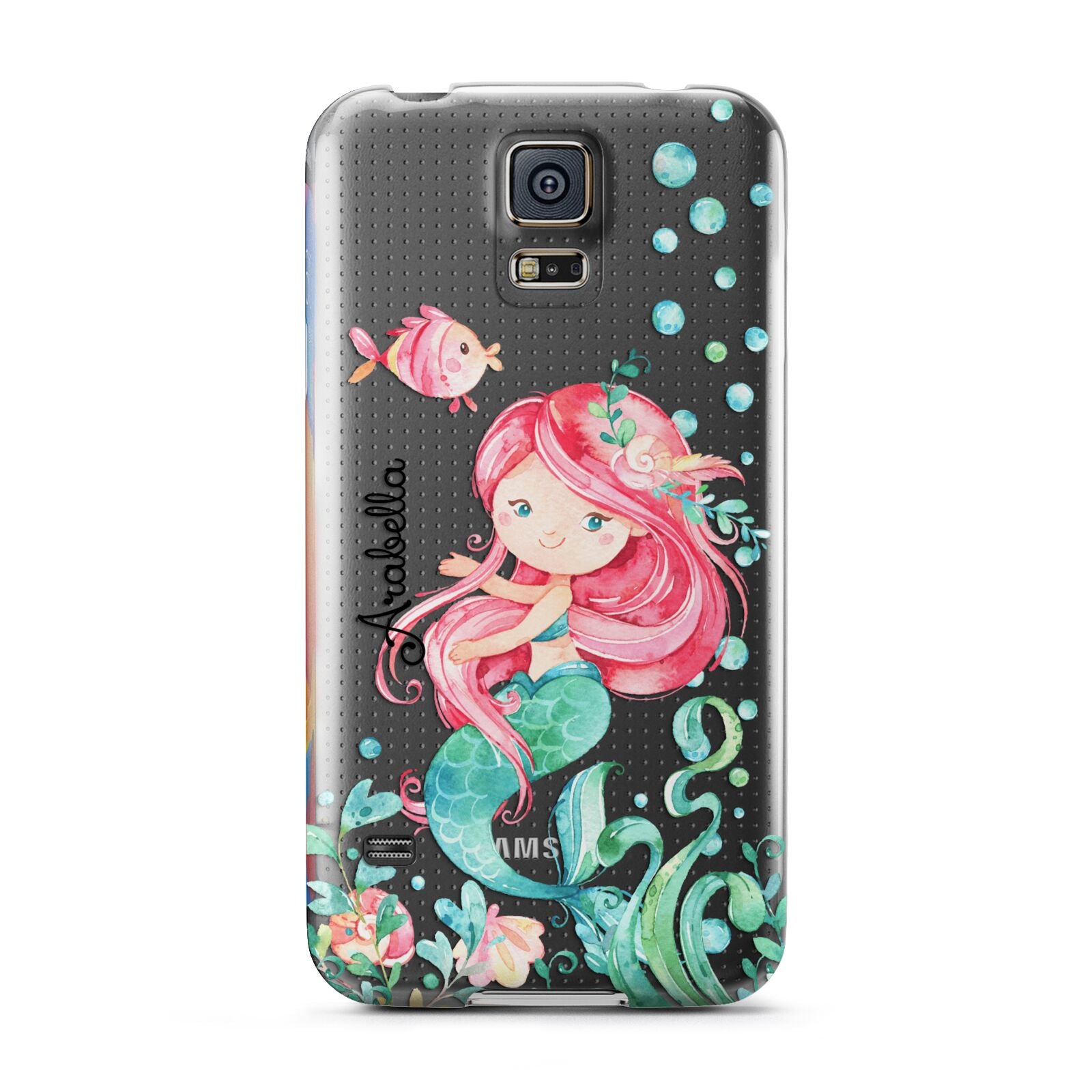 Personalised Mermaid Samsung Galaxy S5 Case