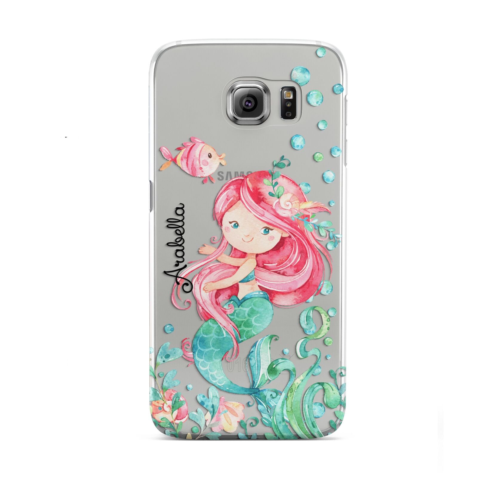 Personalised Mermaid Samsung Galaxy S6 Case