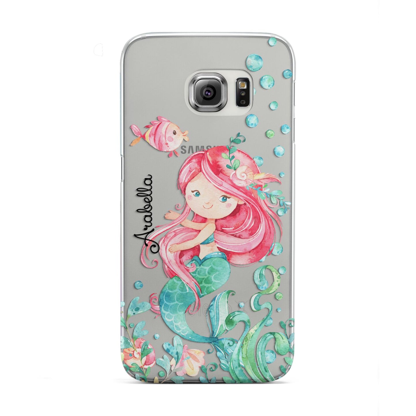 Personalised Mermaid Samsung Galaxy S6 Edge Case