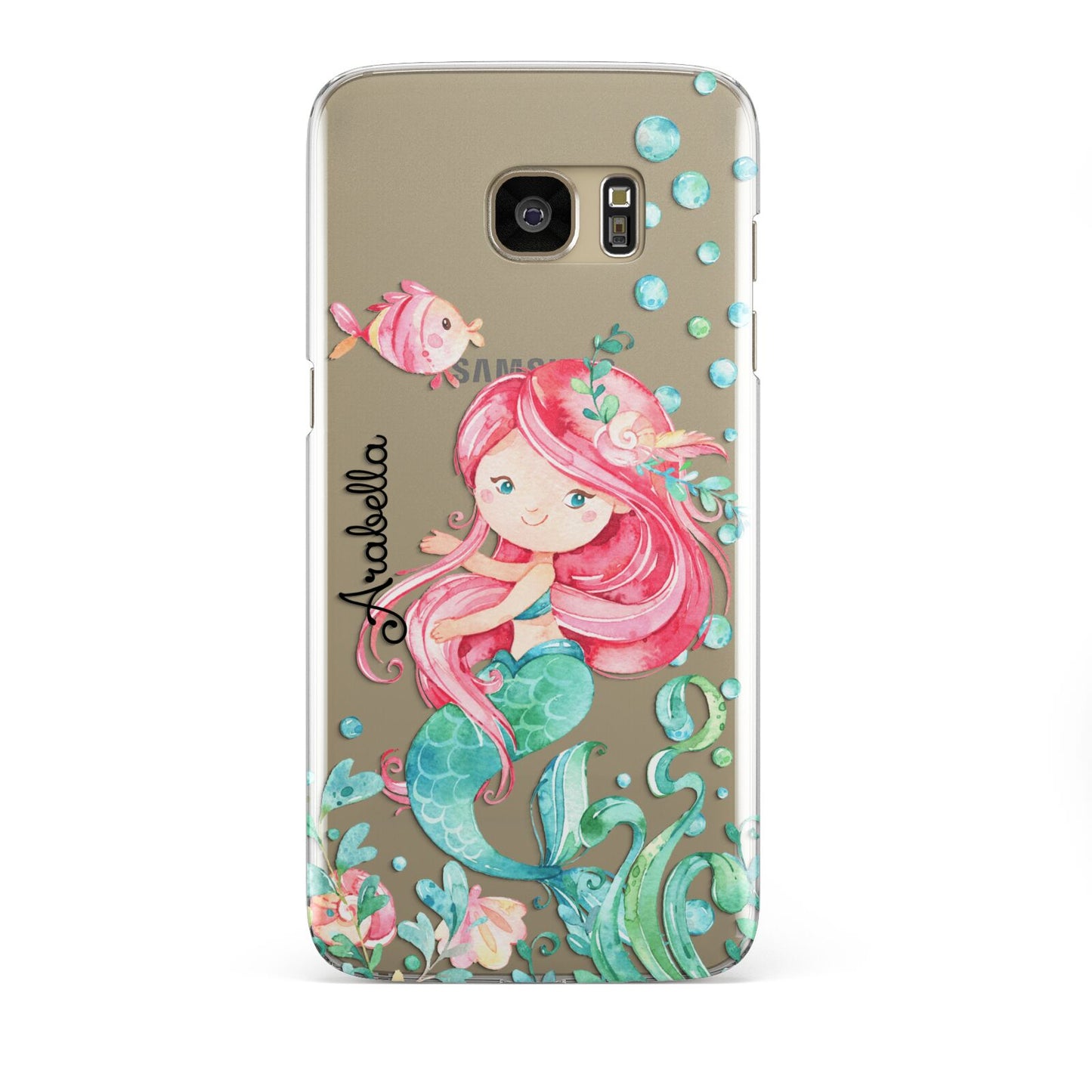 Personalised Mermaid Samsung Galaxy S7 Edge Case