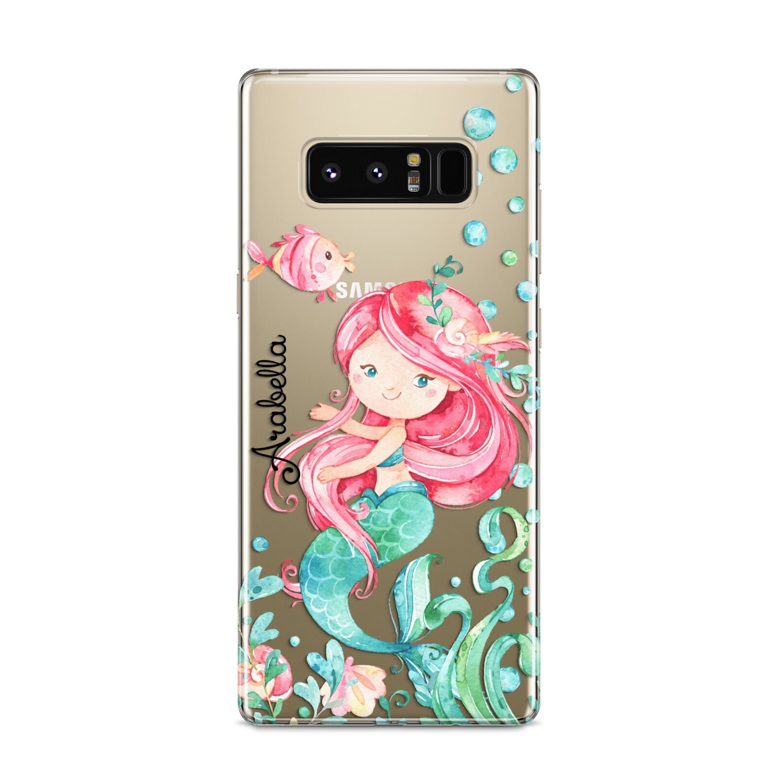 Personalised Mermaid Samsung Galaxy S8 Case