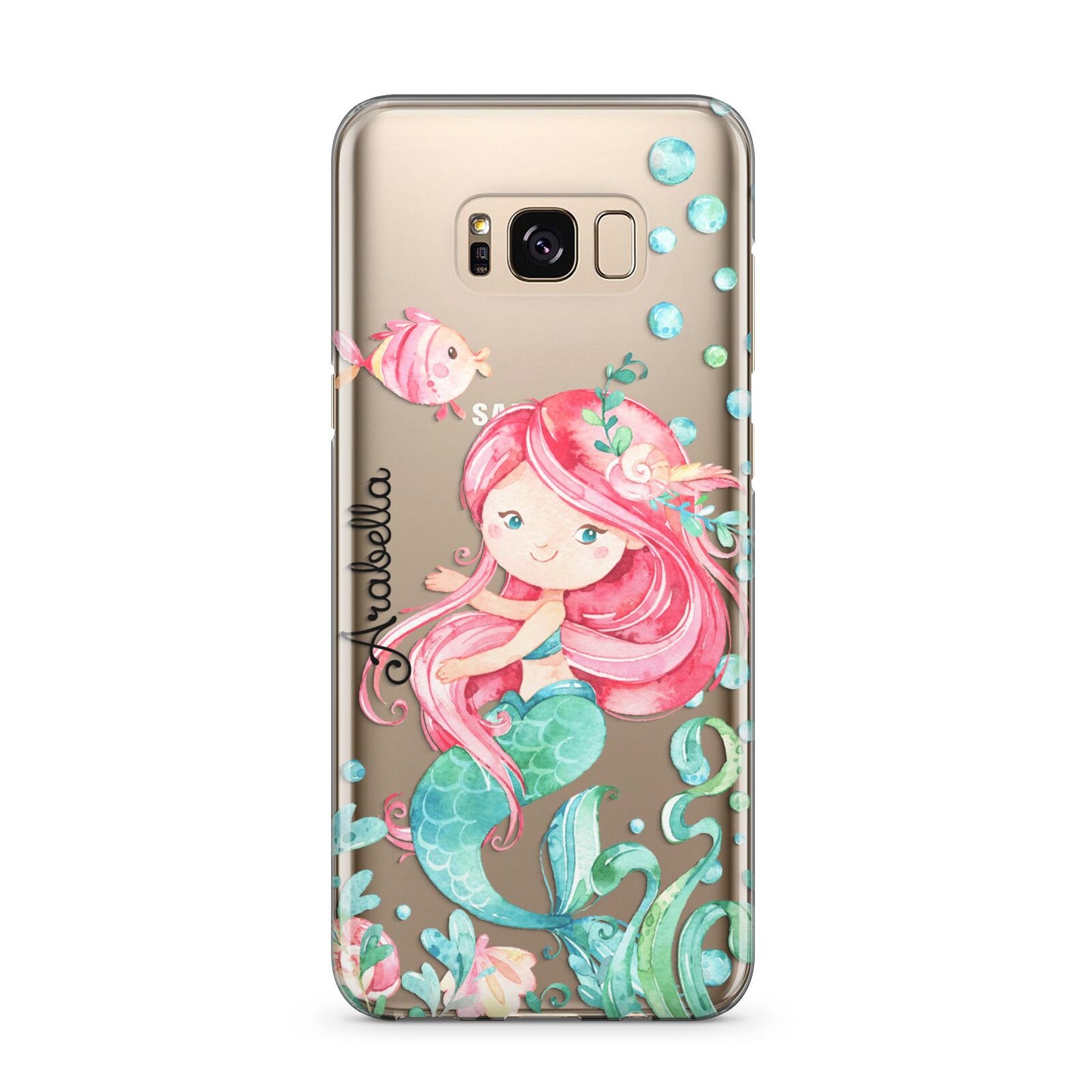 Personalised Mermaid Samsung Galaxy S8 Plus Case