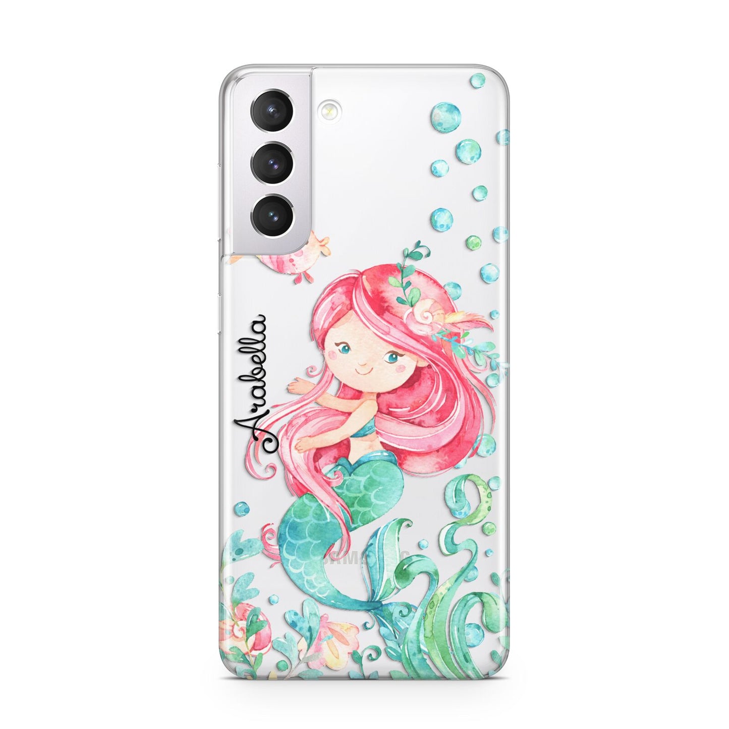 Personalised Mermaid Samsung S21 Case