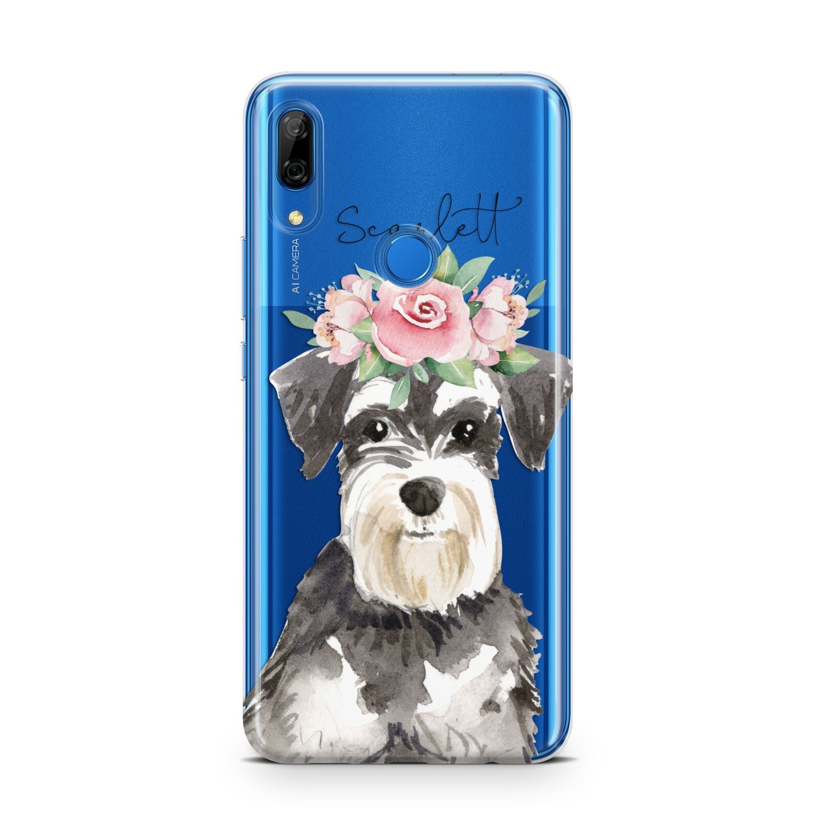 Personalised Miniature Schnauzer Huawei P Smart Z