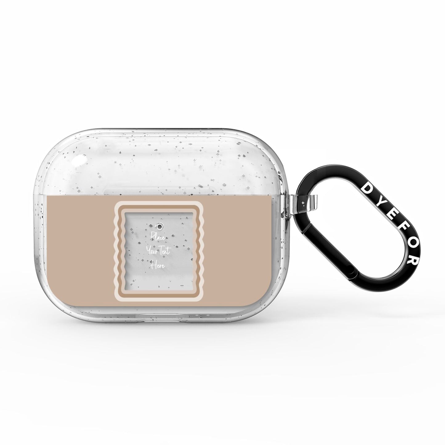 Personalised Mirrored AirPods Pro Glitter Case