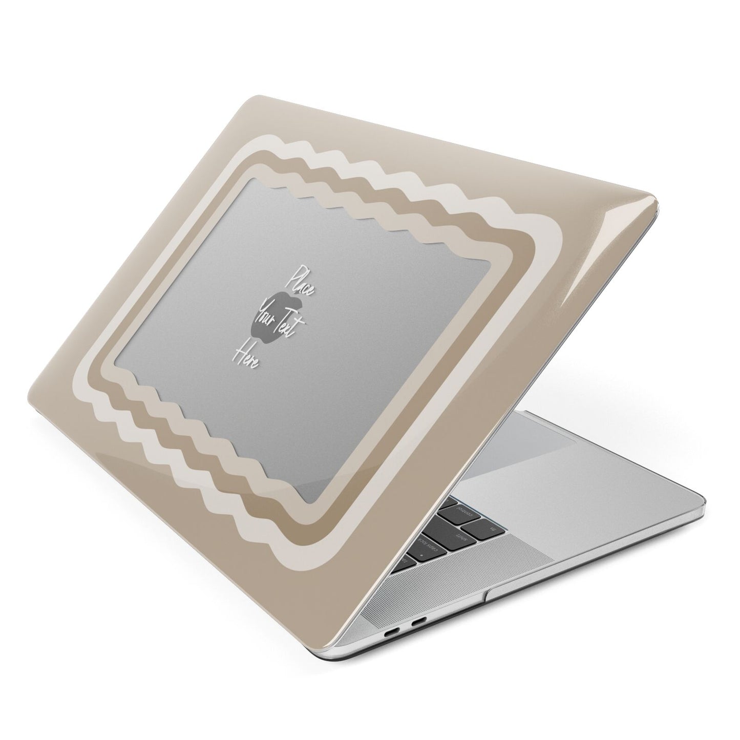 Personalised Mirrored Apple MacBook Case Side View