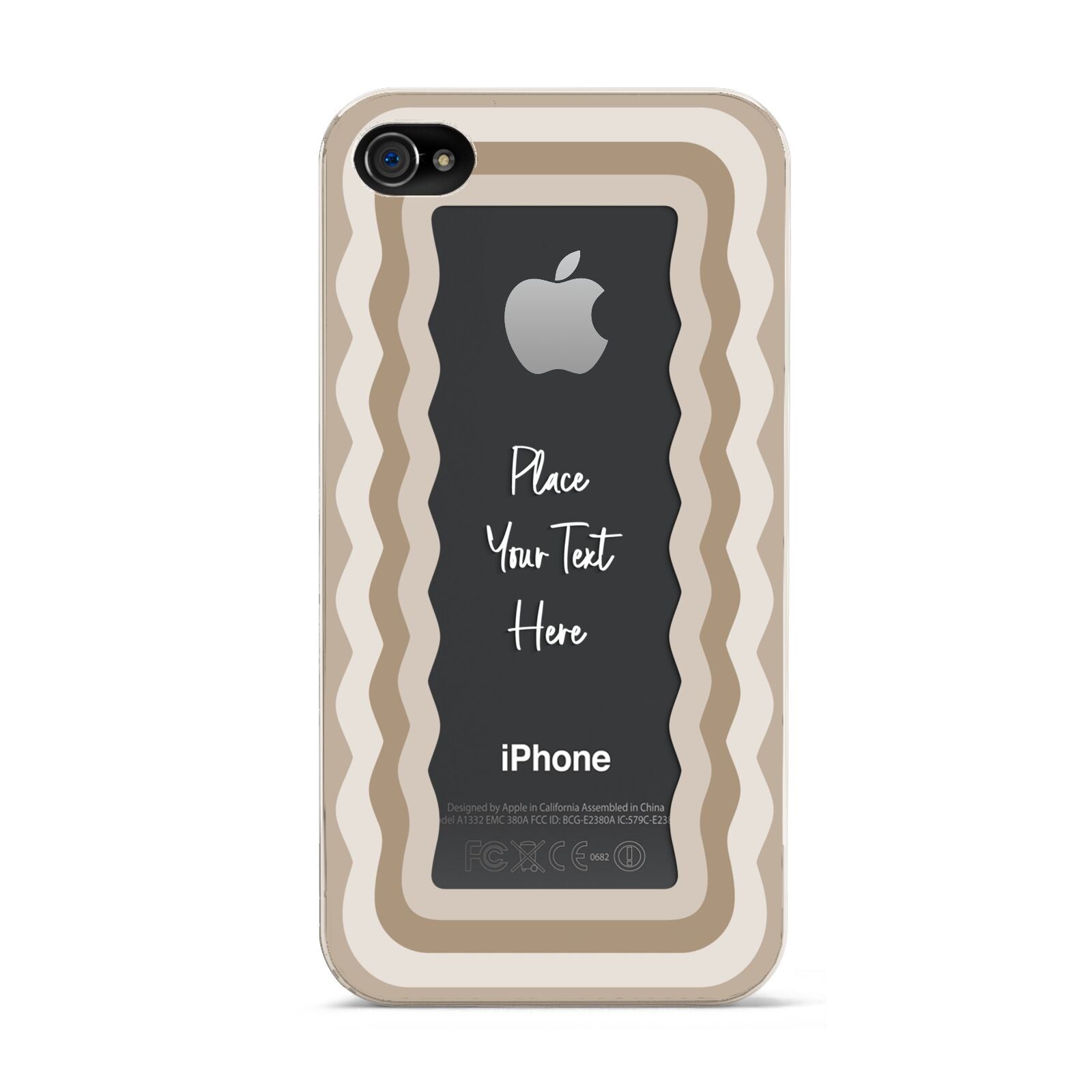 Personalised Mirrored Apple iPhone 4s Case