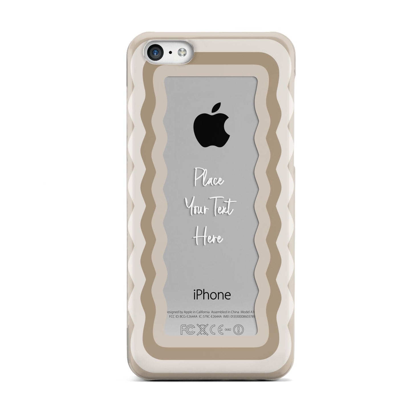 Personalised Mirrored Apple iPhone 5c Case