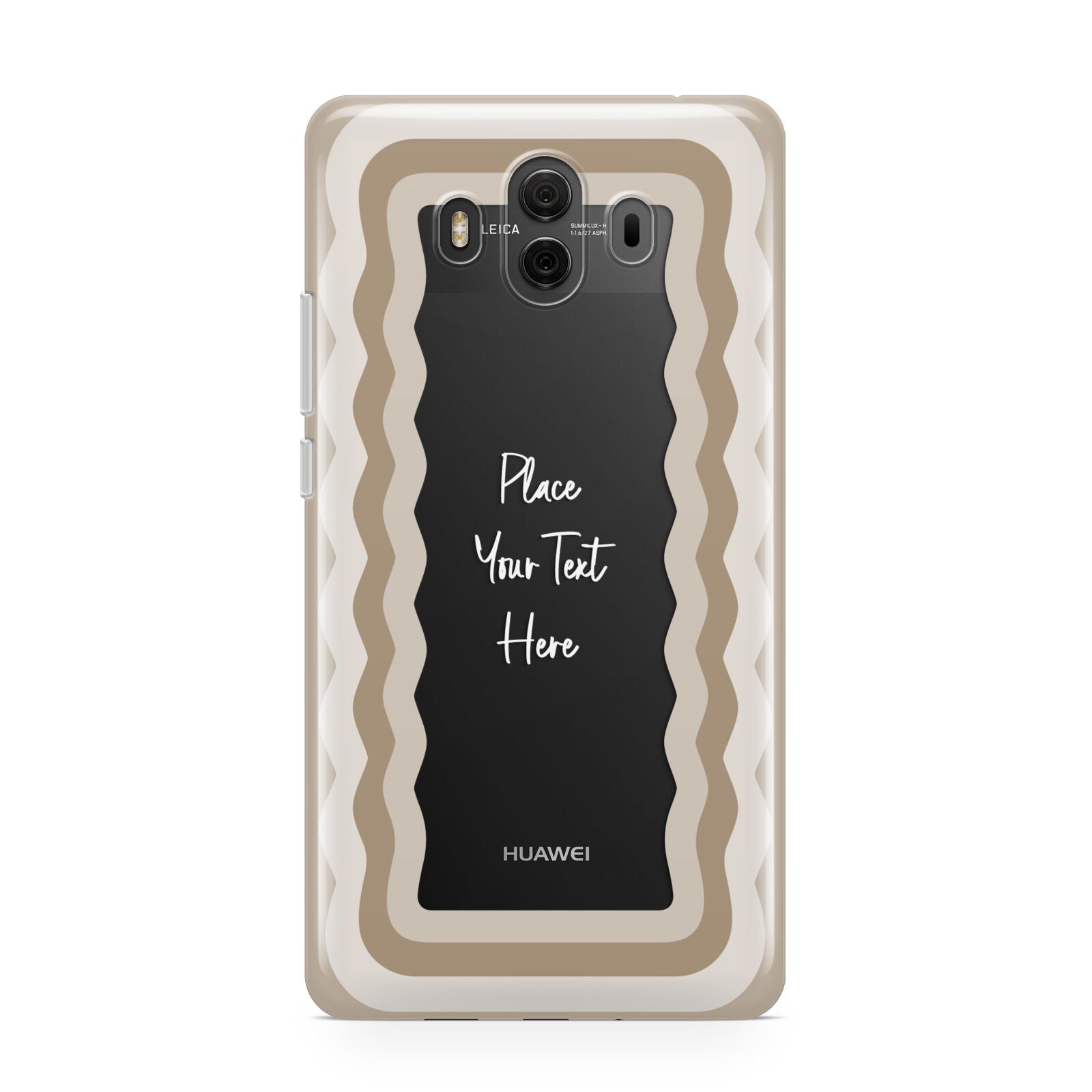 Personalised Mirrored Huawei Mate 10 Protective Phone Case