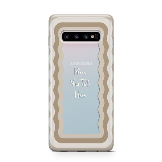 Personalised Mirrored Protective Samsung Galaxy Case